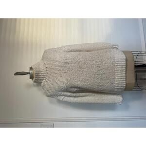 Anthropologie x Pilcro - Women's Cream Turtleneck Sweater, Size XS